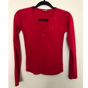 Tommy Hilfiger Vintage Tag Ribbed Henley